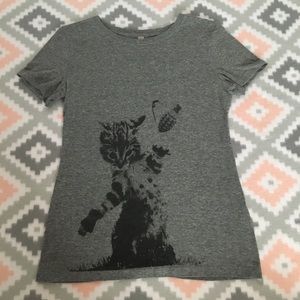 Next Level Medium Cat T Shirt